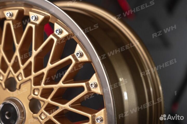 Диски SSR R17 5x114.3 Gold