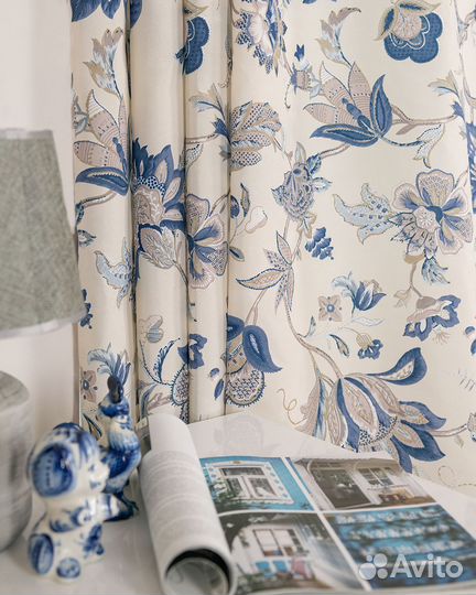 Комплект Шторы + тюль Ирем 480x270 вуаль 300x270