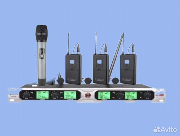 Радиосистема радиомикрофоны караоке вокал Vega ST