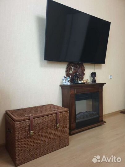 Сундук плетеный