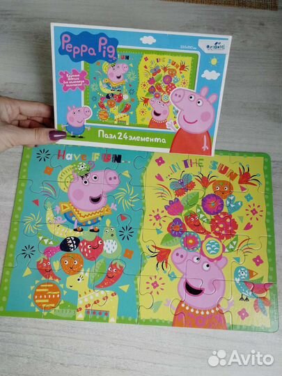 Пазлы Свинка пепа