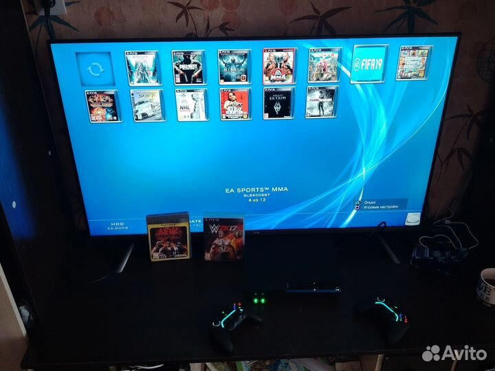 Sony playstation 3 super slim 500gb прошитая