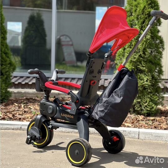 Велосипед легкий luxmom s7 красный doona