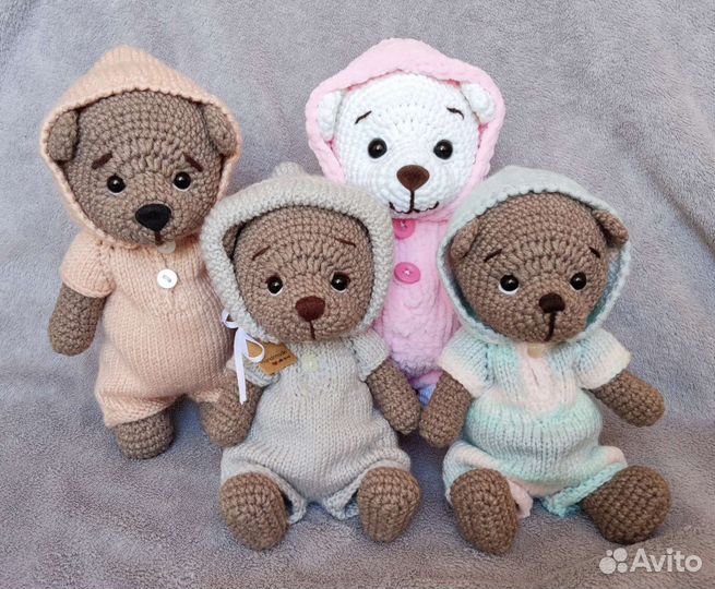 Игрушка мишка Тедди ручной работы