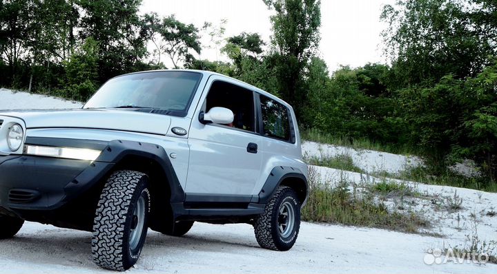 Расширители арок из ABS пластика tager \ korando