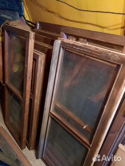 Деревянные окна бу бесплатно