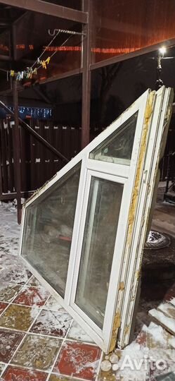 Окна пластиковые бу