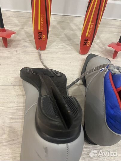 Лыжи беговые nordway и ботинки