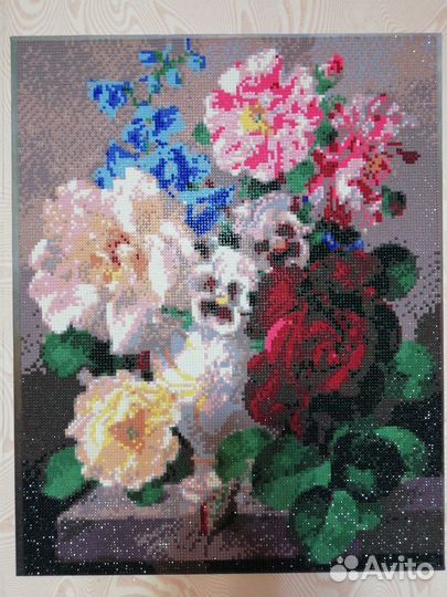 Алмазная вышивка (ручная работа)