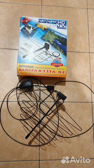 Антенна для тв, с усилителем, комнатная