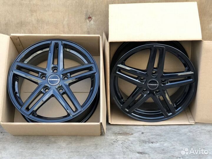 Диски r16 5x110 Vossen CV5 черные