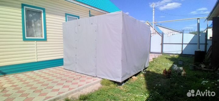 Тент-брезент полога на прицепы и газели