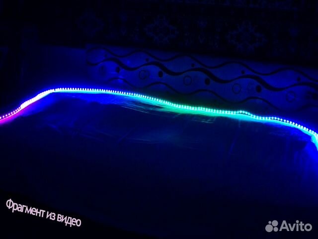 Цветомузыка + гирлянда, WiFi, светодиодная лента