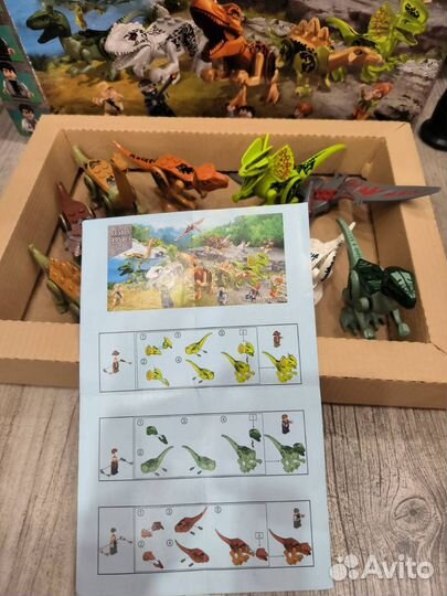 Конструктор динозавры