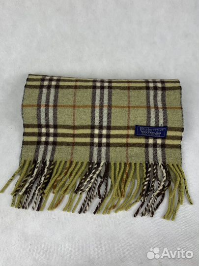 Винтажный кашемировый шарф Burberrys