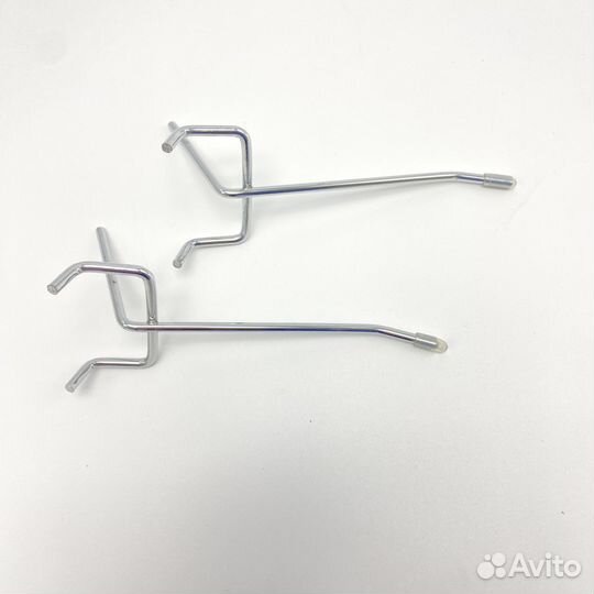 Крючок на перфорацию одинарный L100мм d4,0мм, ш