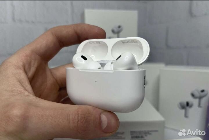 Airpods Pro с шумоподавл, чехол в подарок