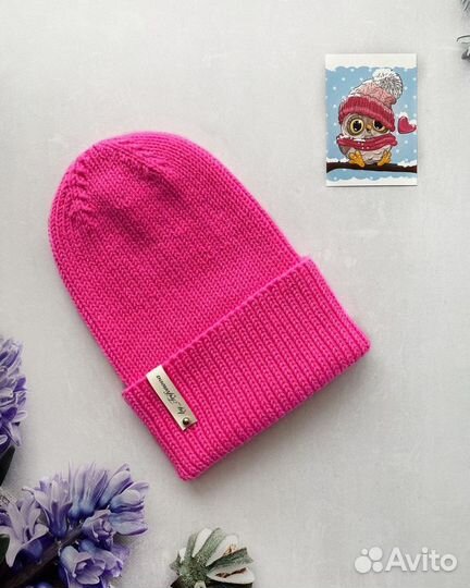 Шапка женская вязаная