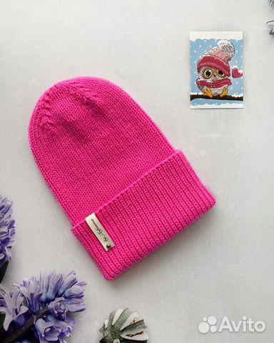 Шапка женская вязаная