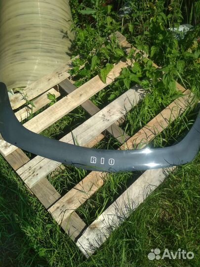 Мухобойка на kia рио