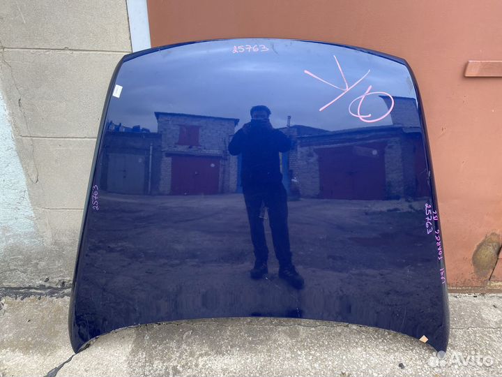 Капот синий Volkswagen Touareg GP