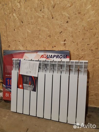 Радиатор биметаллический aquaprom 500*80