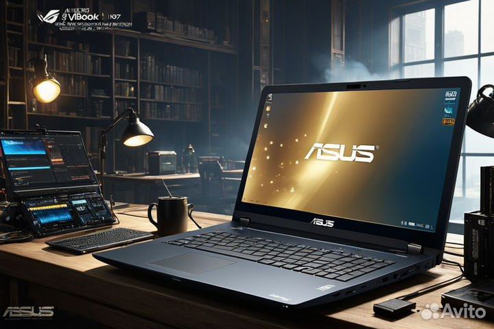 Игровой ноутбук Asus с гарантией i5/SSD