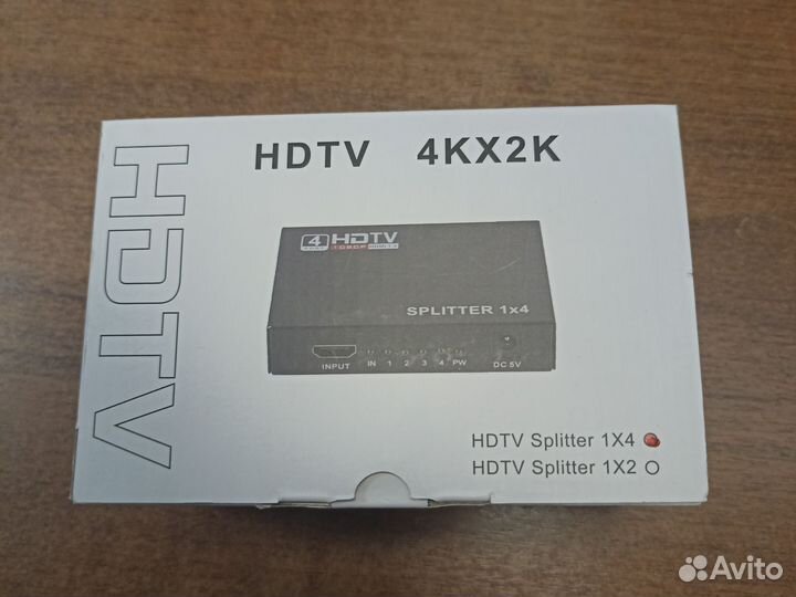 Hdtv Splitter 1x4 делитель hdmi