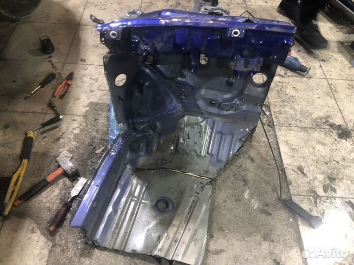 Лонжерон левый тойота королла ае100