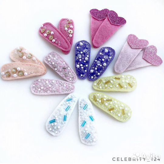 Детские заколки, повязки