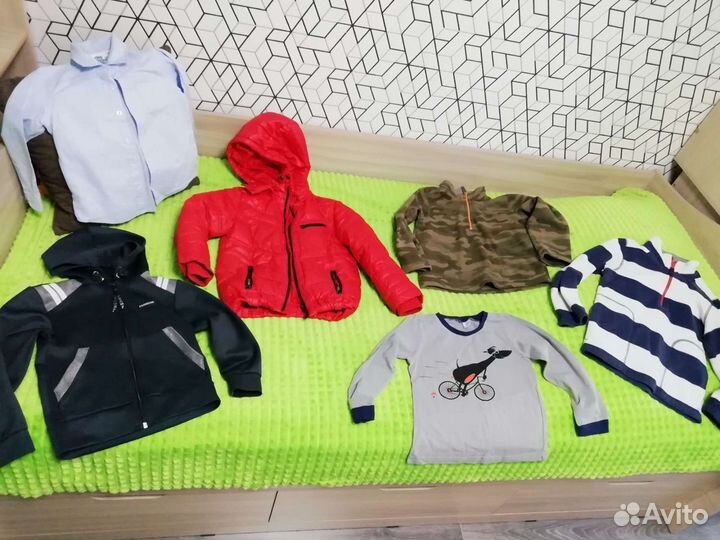 Вещи на мальчика пакетом 110-116