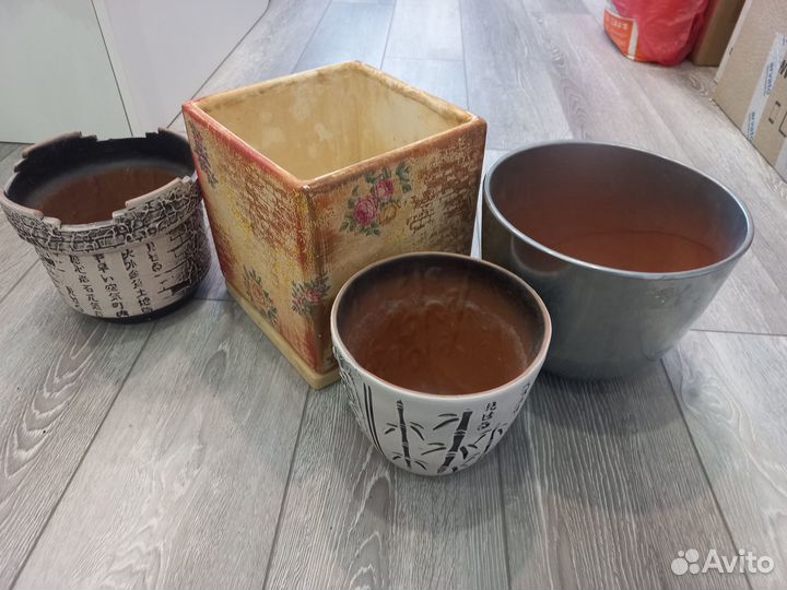 Цветочные горшки