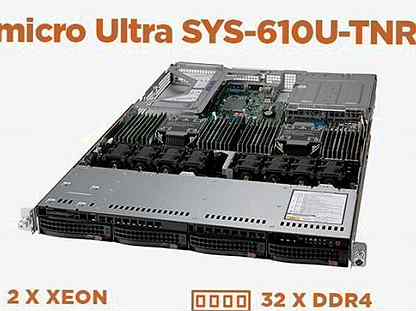 Сервер Supermicro Ultra SYS-610U-TNR