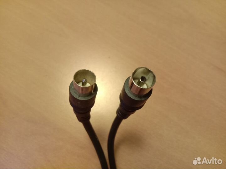 Коаксиальный кабель 3c-2v 75 ом 187 см