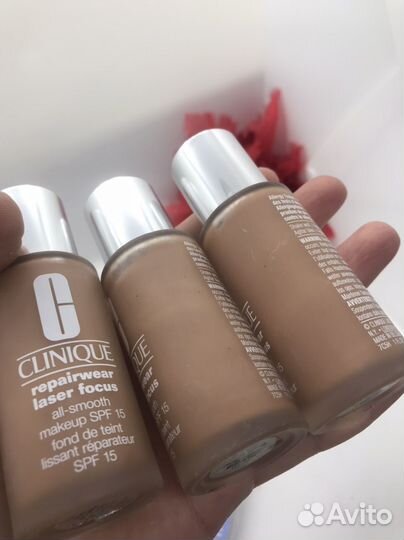 Крем тональный клиник темный