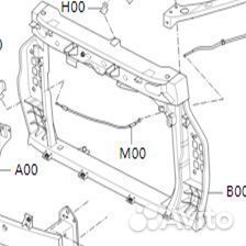Рамка радиатора BAIC U5 Plus