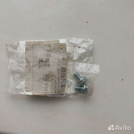 Болты с фланцами на honda