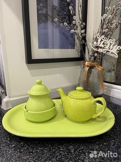 Чайный набор с подносом