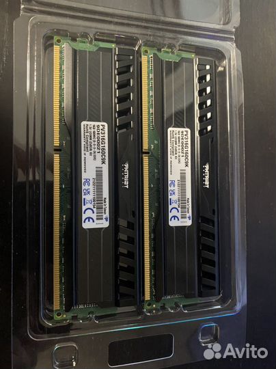 Оперативная память Patriot ddr3 16 gb 2x8