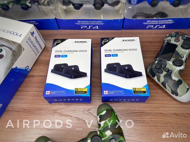 Док Станция зарядки для Джойтиков DualShock 4 Ps4
