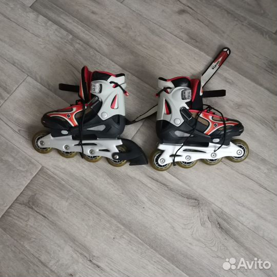 Роликовые коньки детские раздвижные