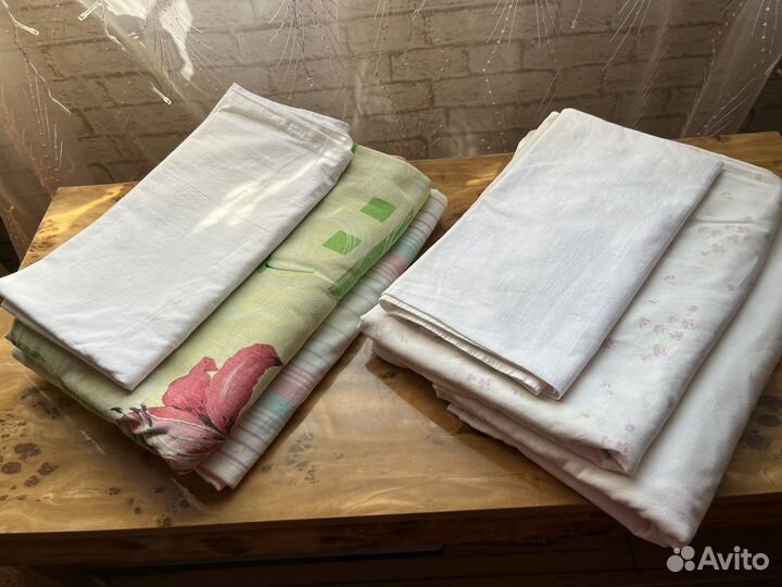 Постельное белье СССР б/у