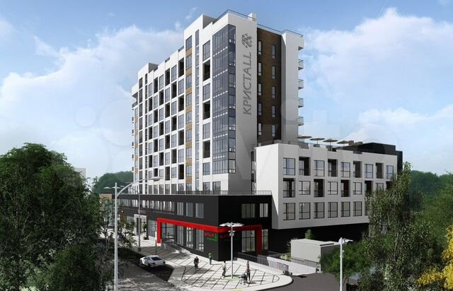 Апартаменты-студия, 22,2 м², 2/10 эт.