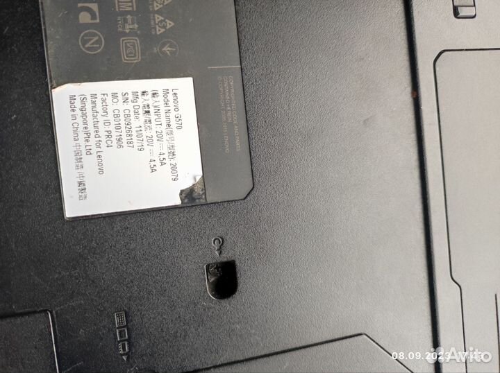 Ноутбук lenovo G570