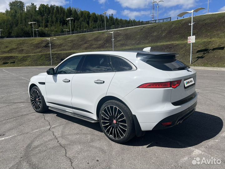 Jaguar F-Pace 2.0 AT, 2017, 69 000 км