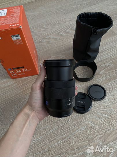 Объектив Sony FE 24-70 мм F4 Zeiss