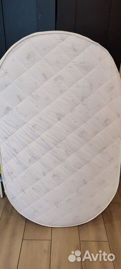 Матрас детский овальный plitex 125 на 75