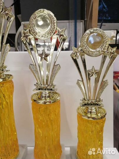 Кубки наградные 1,2,3 место