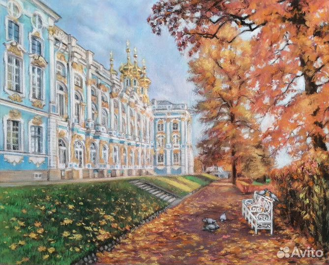 Картины акварелью и пастелью