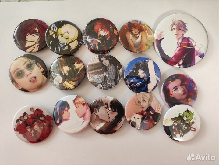 Значки игры аниме кейпоп